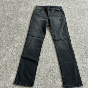 Gap low rise straight leg jeans